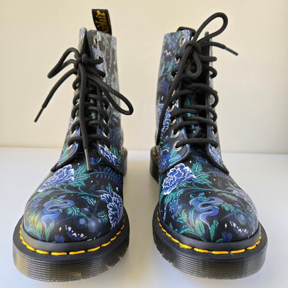 Dr. Martens NEW 1460 Pascal Mystic Floral Leather Boots Whimsigoth EU 37 US 6 - Picture 15 of 15